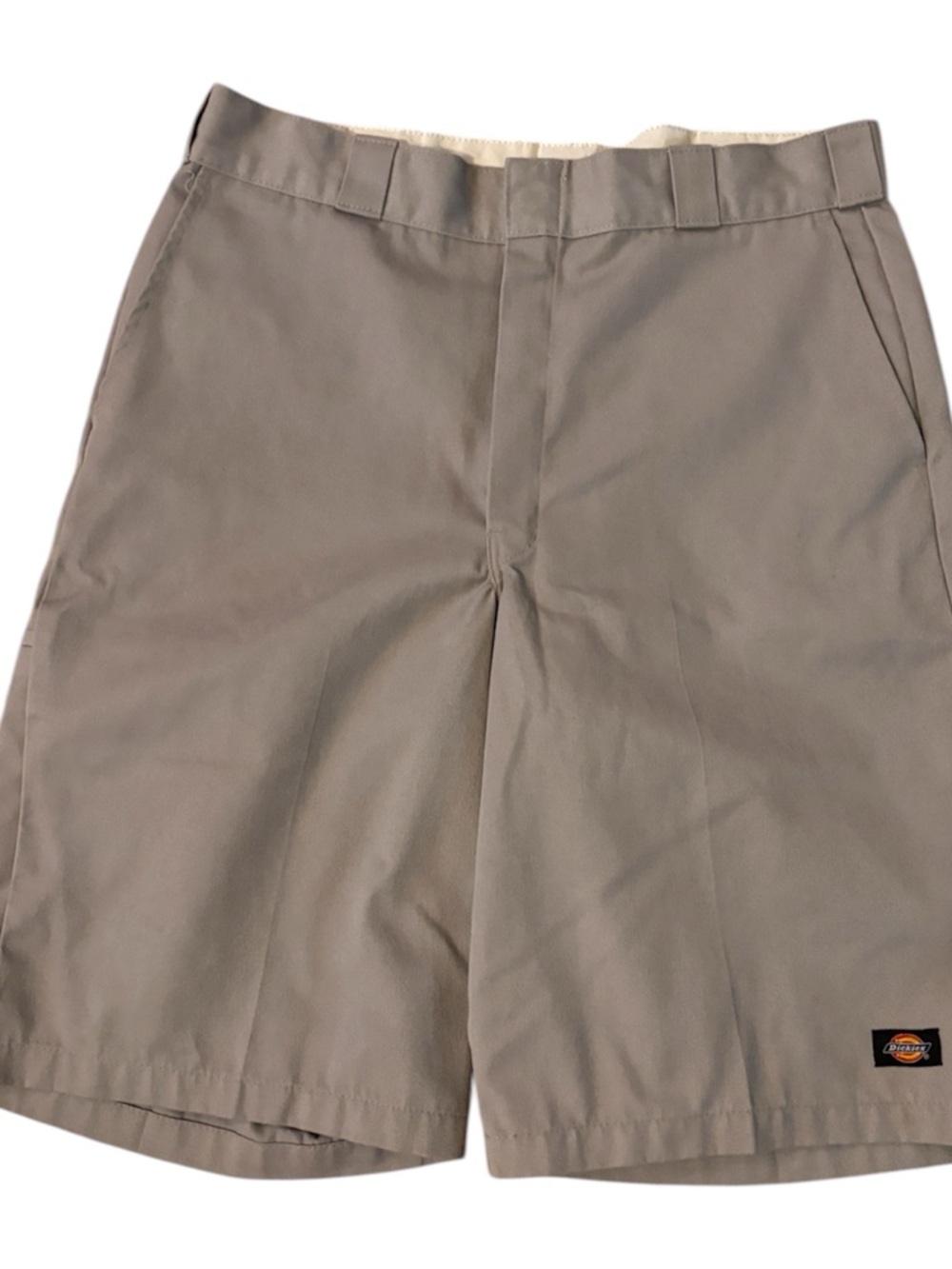 Dickies Men's Flat Front Shorts in Khaki Size 36